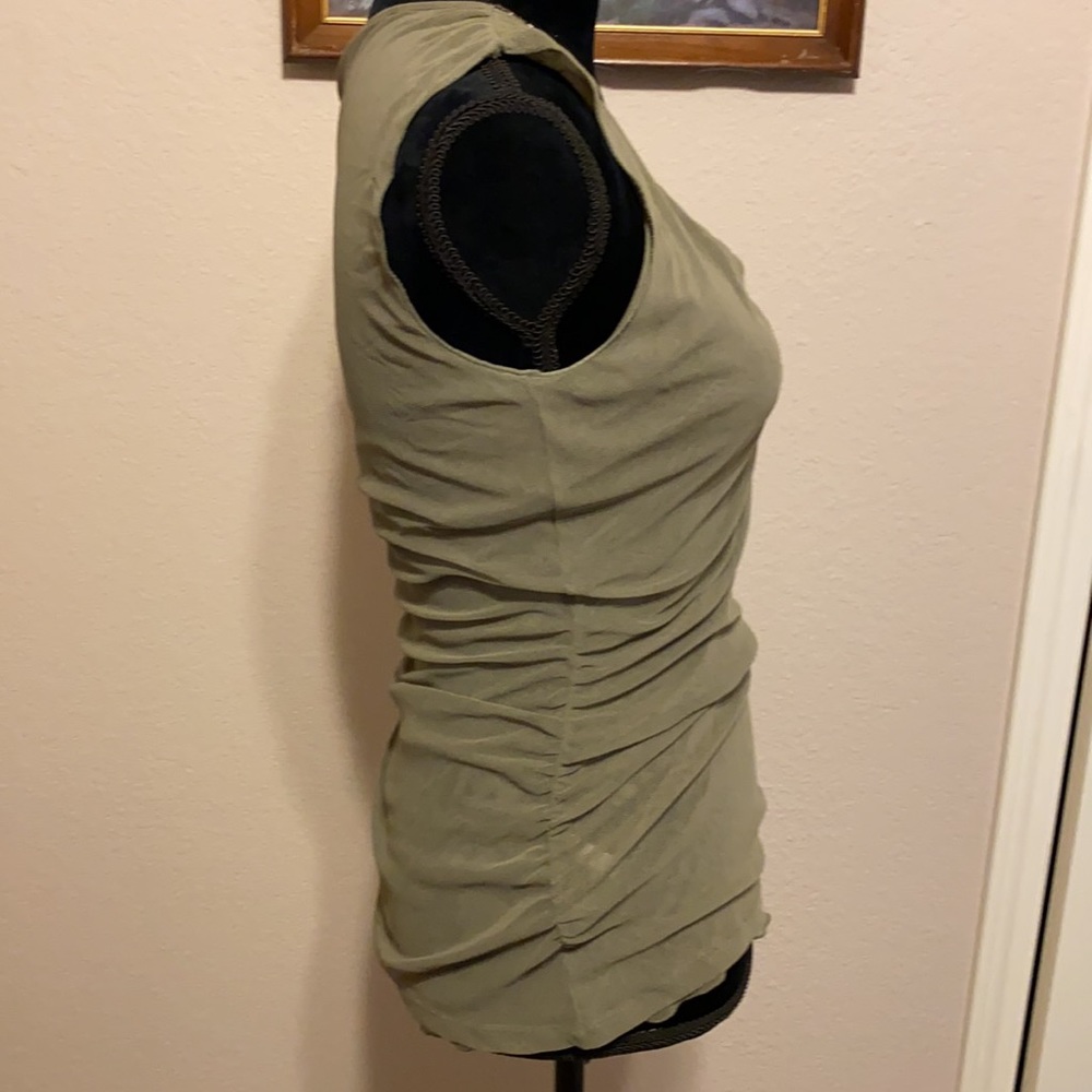 Express Semi Sheer Sleeveless Top - Picture 3 of 6